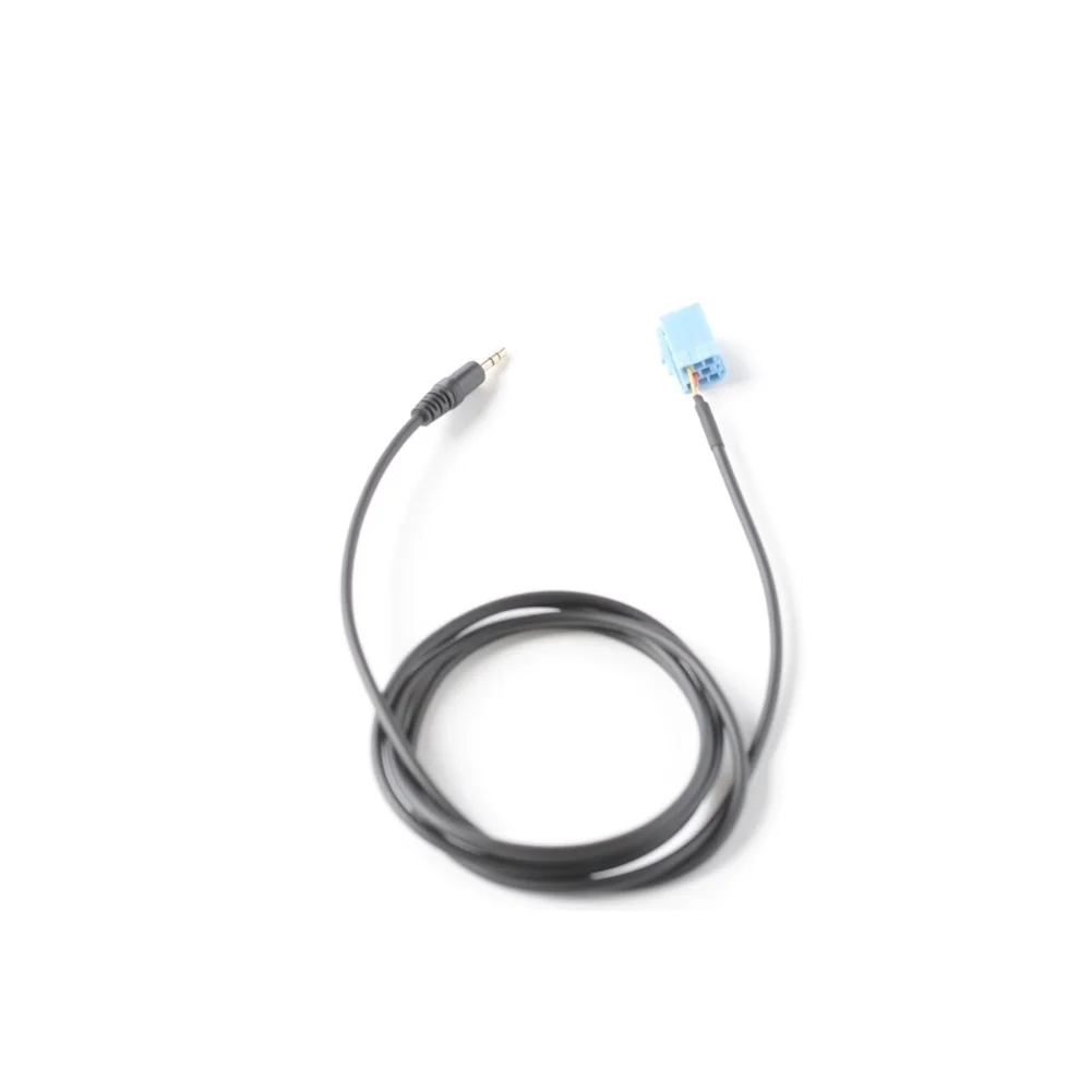 Car Stereo Cable AUX Audio Input Cable Car Audio System Black Seamless Integration With Factory Systems Audio Cable