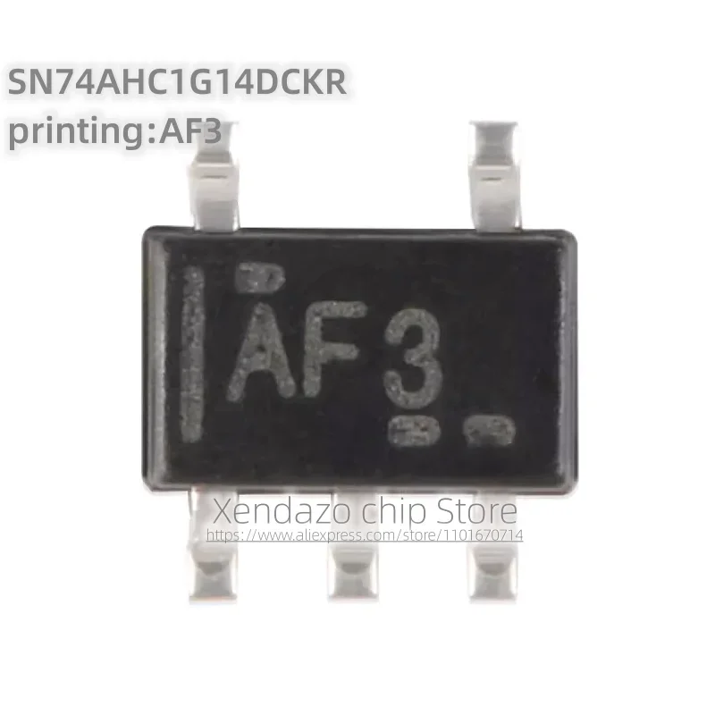 10pcs/lot SN74AHC1G14DCKR printing AF3 SC70-5 package Original genuine Single channel inverter gate Logic Chip