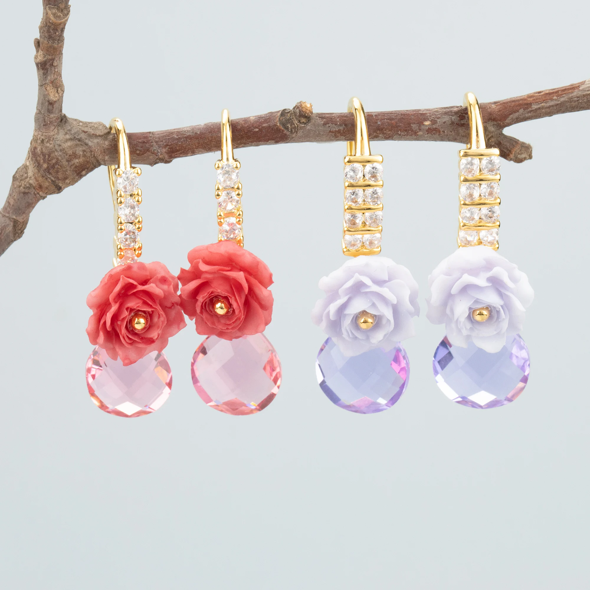 GUFEATHER,4pcs/lot,MH84,jewelry accessories,18k gold plated,natural quartz stone,charms,hand made,diy pendants,jewelry making view 5