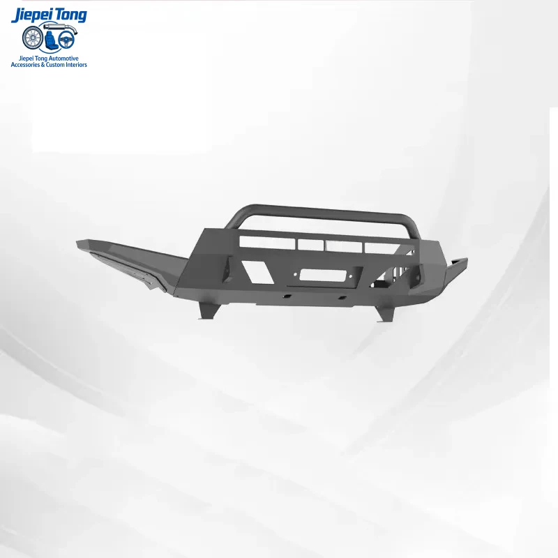 

Suitable for Toyota Tacoma, Off-road Truck Exterior Upgrade Modification Parts Heavy Duty Steel C4 Long Front Bumper