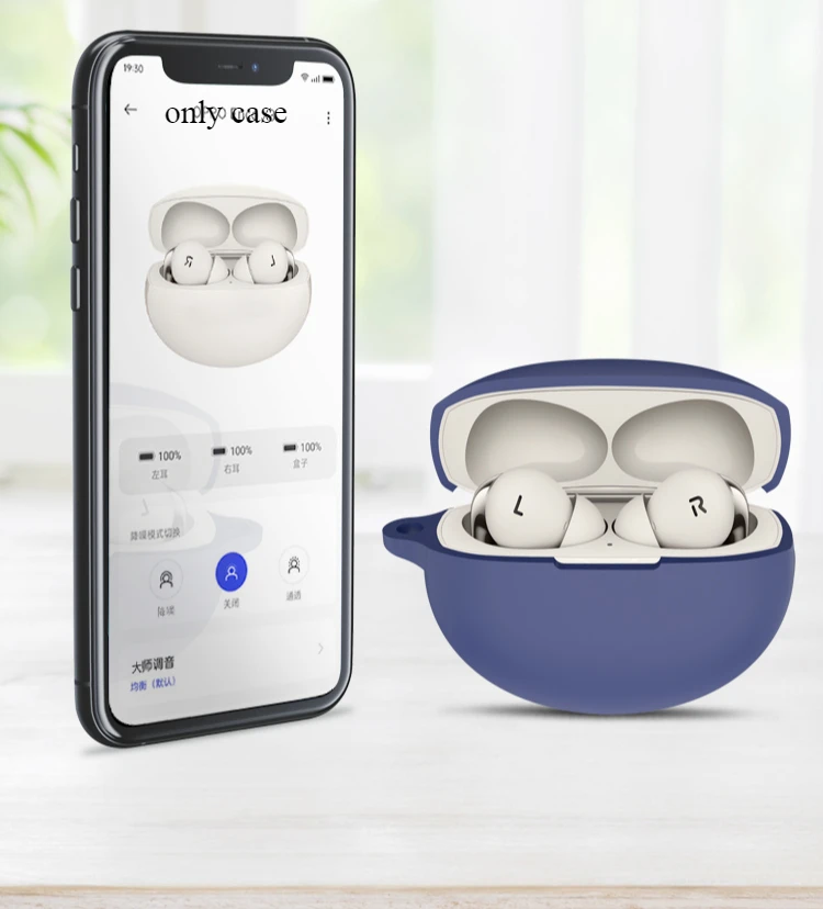 Para OPPO Enco X3 funda de silicona antideslizante protección auriculares Bluetooth funda para OPPO Enco Air3Pro funda fundas coque