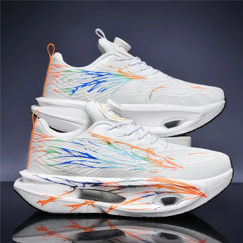 

Мужские кроссовки в тон, сетчатые кроссовки для пар, дышащие профессиональные марафонские кроссовки, мужская повседневная обувь, женская обувь