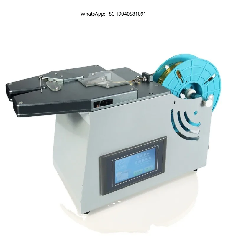 Factory Directly Supply Semi-automatic Twist Bag Closing Machine  for Plastic Bag Packaging Without Printing