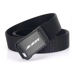 For KAWASAKI ZZR600 ZZR400 ZZR1100 ZZR 400 600 1100 Motorcycle Tactical Belt Quick Release Outdoor Military Belts Accessories