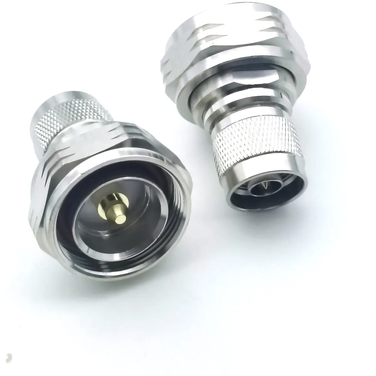 conector coaxial de microondas rf l29 16 din macho para conector macho n 10 pcs 01