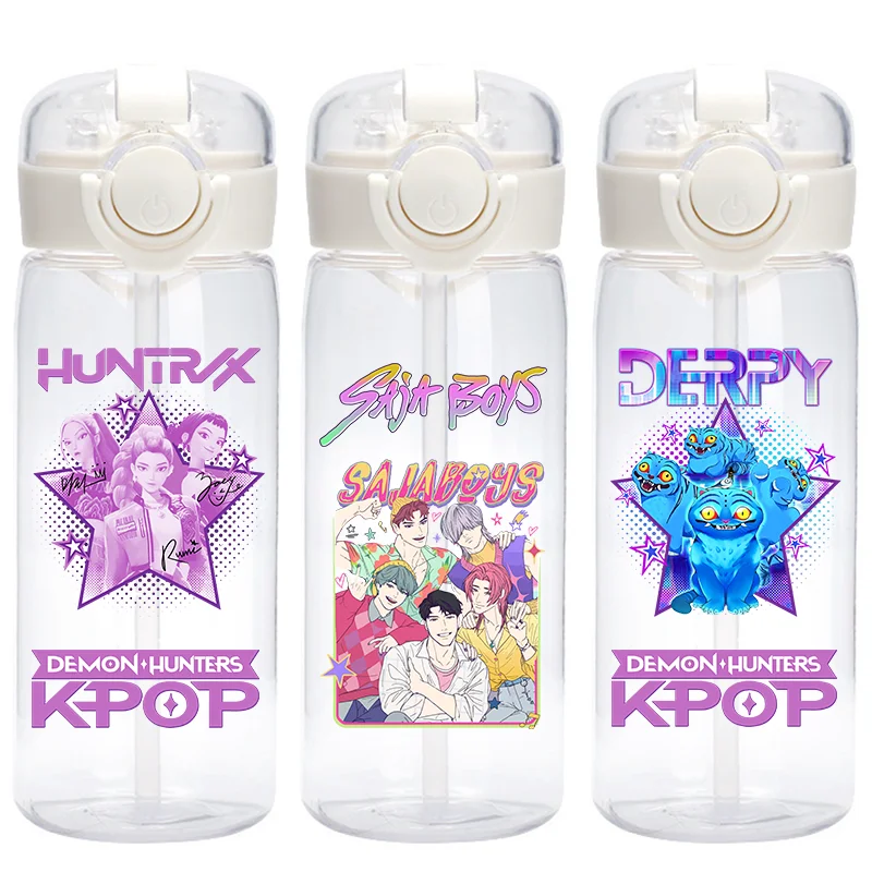 yZ[zK-POP 400ml/600ml Xg[Jbv f[n^[Y qp HUNTR/X ~ ~ ][C Wk TW j̎q ^CK[ Mtg