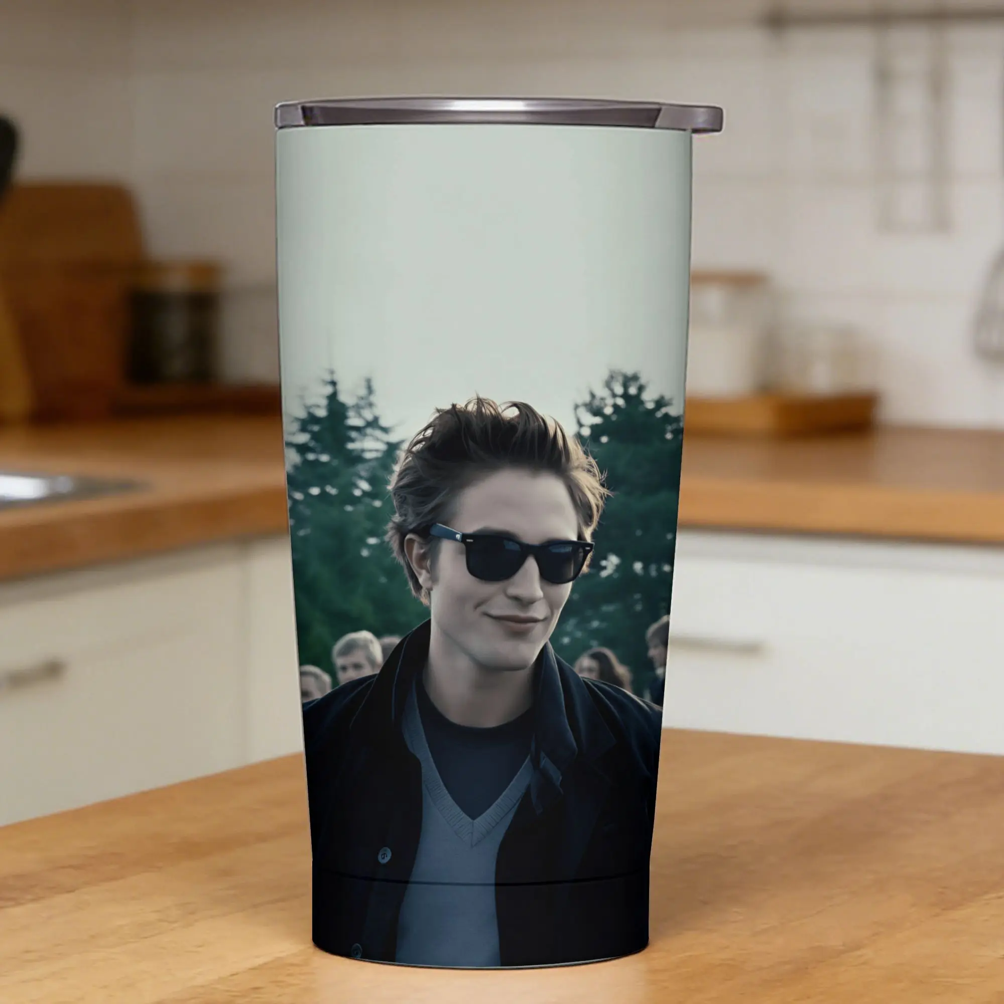 Stainless Steel Tumbler Edward Cullen Coffee Mug  Heat Preservation Cold and Hot Travel Car Mugs,