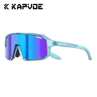 Gafas de Ciclismo para Niños KAPVOE, Protección UV400, Polarizadas, Fotocromáticas, para Ciclismo de Carretera, Deportes al Aire Libre, Correr