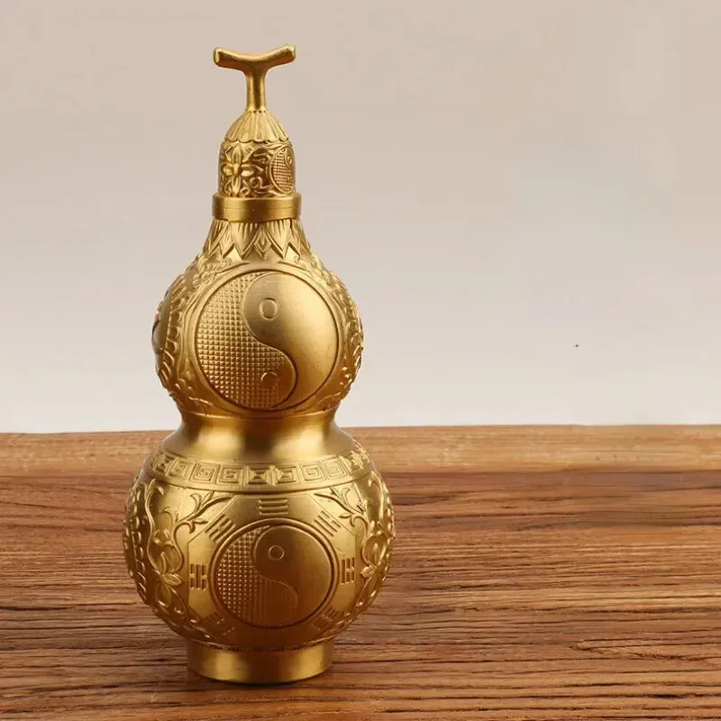 Gourd Feng Shui Calabash Ornament Lou Statues  Housewarming Sculpture Lucky Decor