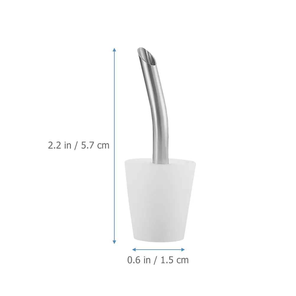 Stainless Steel Silicone Kettle Spout Extension Tube for Camping Hiking Portable Coffeepot Teapot Pourer Waterproof Corrosion