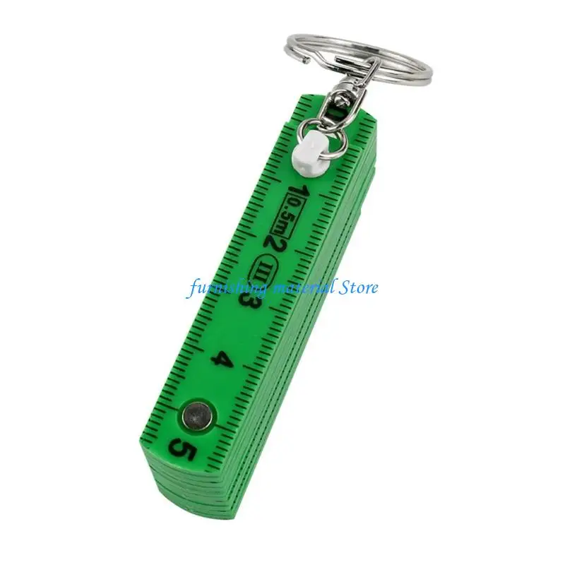 y5gd توفير المساحة أداة قياس حجم المسطرة البلاستيكية قابلة للطي