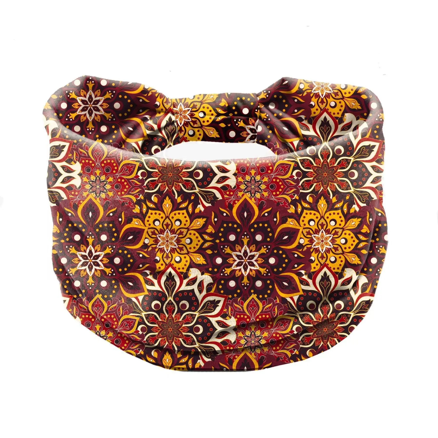 1PC New Bohemian Hair Bands Personalized Headbands Elastic Bundle Sweat Absorbent Breathable Female Wide Edge Headwear image 4