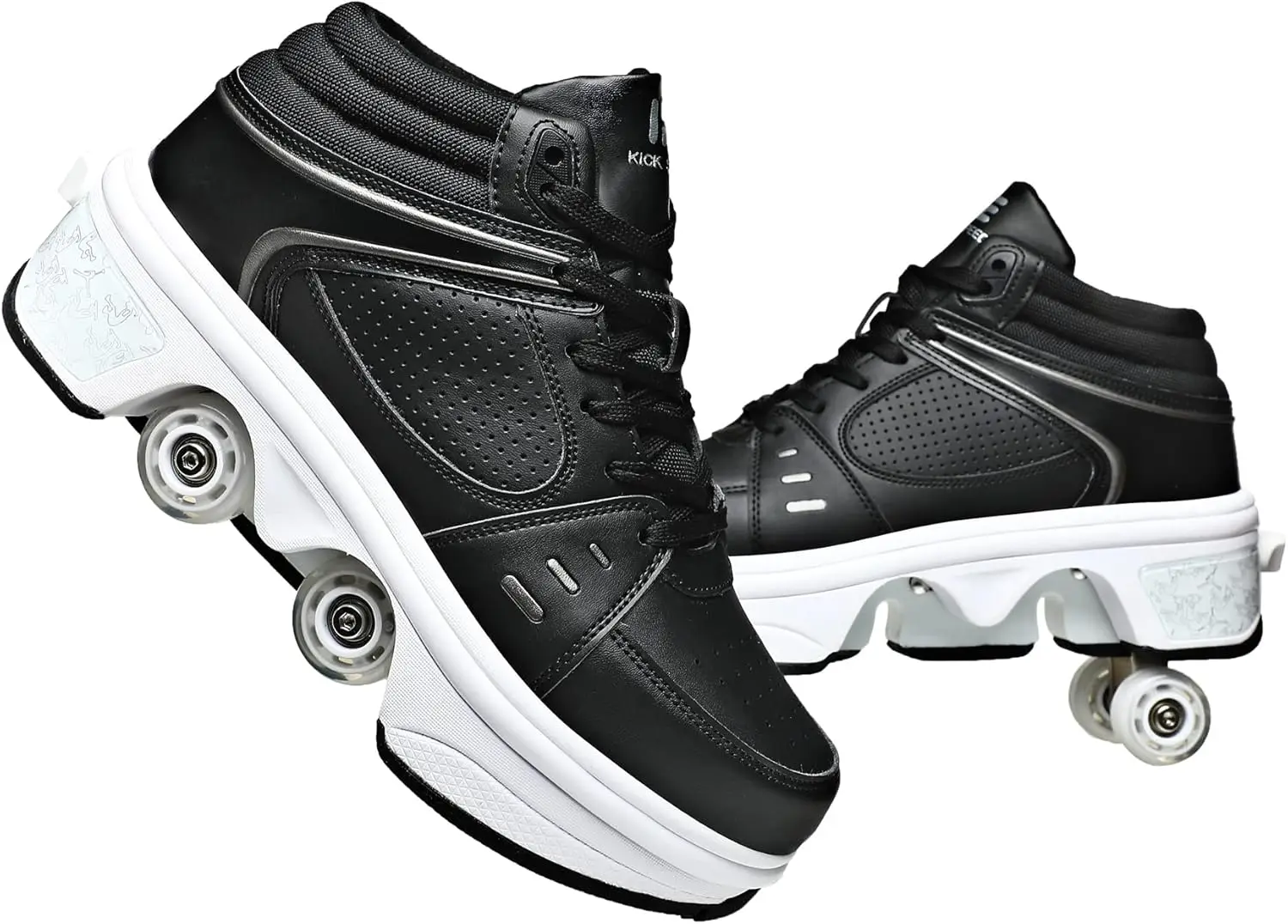 

Roller Skate Shoes - Sneakers - Roller Shoes 2-in-1 Suitable for Outdoor Sports Skating Invisible Roller Skates The Best Choice