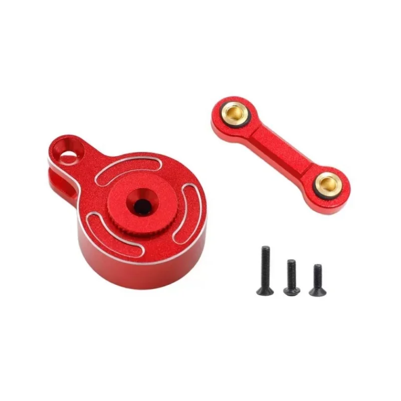 ARRMA 1/10 4WD 3S 1/8 MOJAVE 4S 금속 23T 25T 서보 암 세이버(RC 자동차용 고정 링크 포함) GRANITE TYPHON VENDETTA 업그레이드 부품