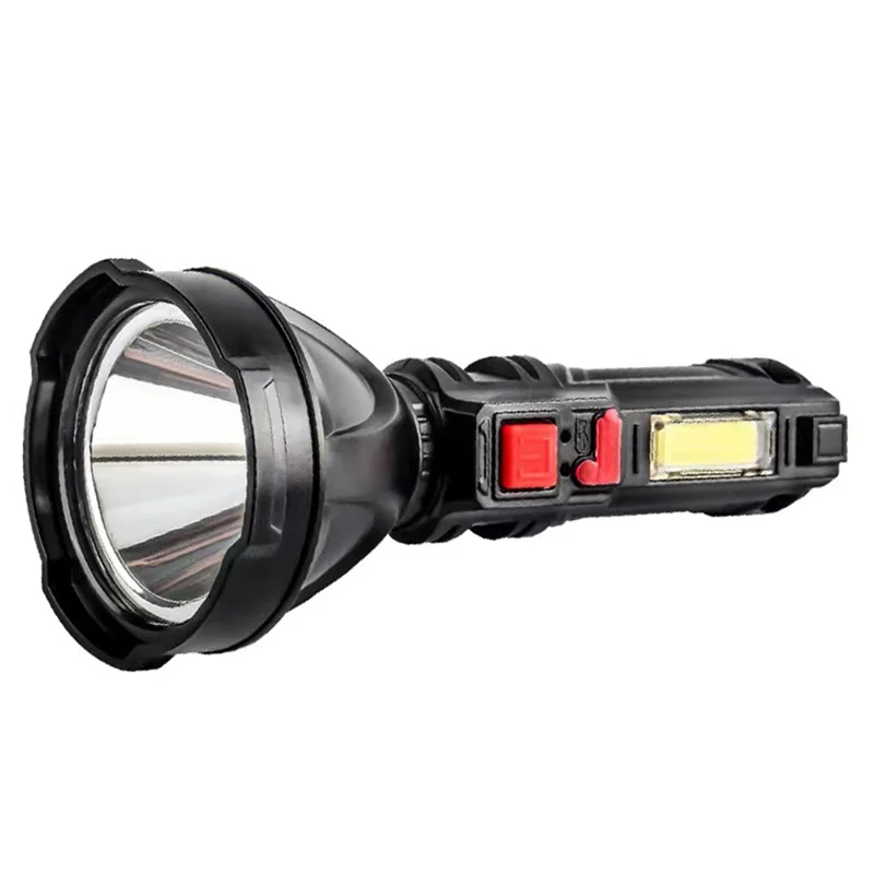

-ABLP Outdoor Rechargeable LED Flashlight Ultra Bright Mini COB Work Light USB Charging Camping Lantern