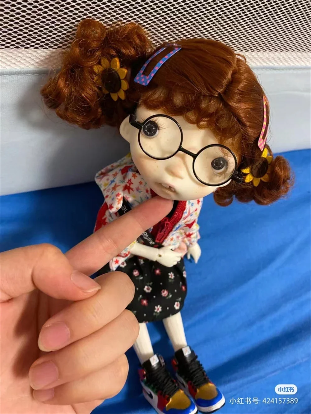 New 1/6 Buck Tooth Girl Black sd BJD Doll Big Doll material DIY Premium Resin Children's doll Toy Girl Gift Free shipping from