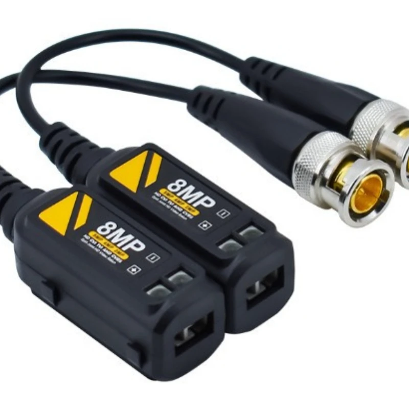 

Twisted pair transmitter outdoor passive high definition coaxial to network cable