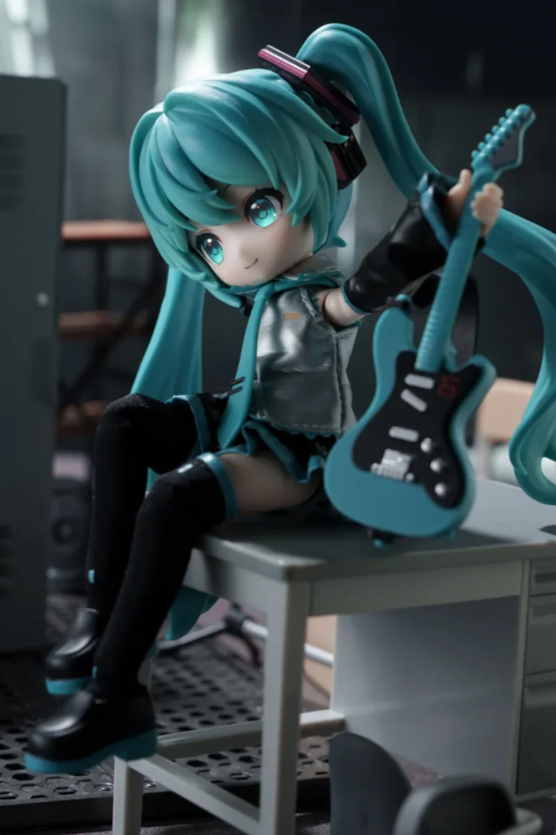 Novo em estoque genuíno blokees serendipity vocaloid hatsune miku série anime figura requintado coleção decoração brinquedo ornamento presentes
