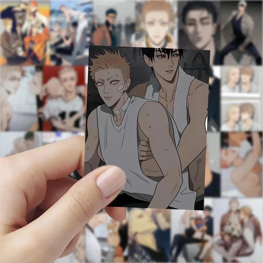 60 Pcs/Set Anime 19 Days ONE DAY Sticker Mo Guanshan, He Tian, Jian Yi, Zhan Zhengxi DIY Diary Scrapbooking Label Stickers