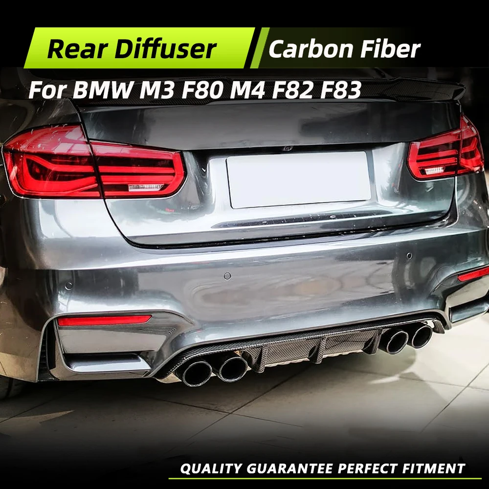 

Автомобильный задний бампер, диффузор, спойлер для BMW F80 M3 F82 F83 M4 2014-2018, автомобильный задний бампер, гоночные комплекты кузова из углеродного волокна/FRP