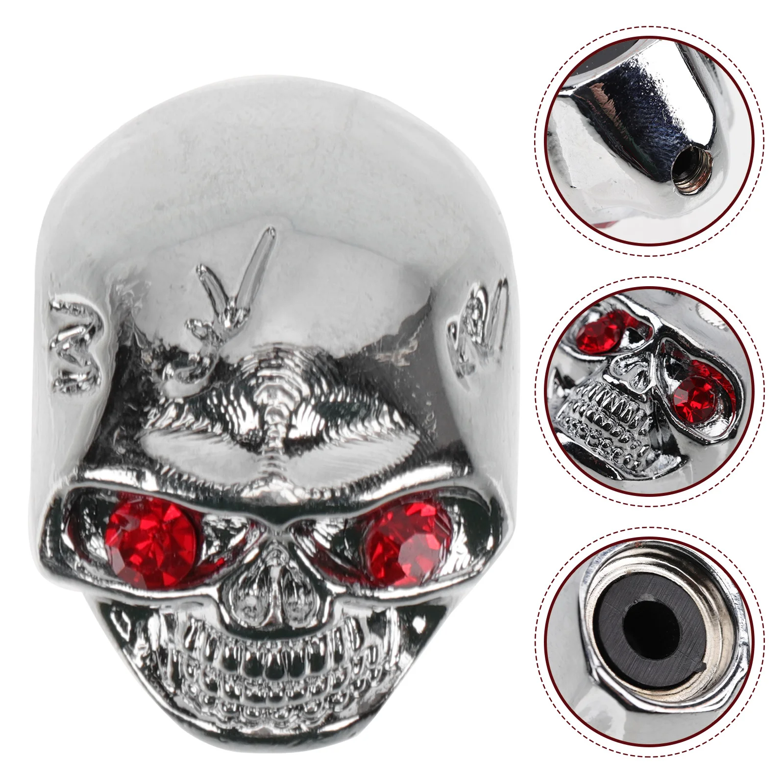

Skull Design Guitar Volume Control Knob Metal Replacement for Electric Guitar Bass Amplifier Potentiometer Control Knobs