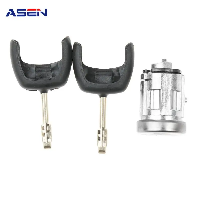 New Ignition Switch & Lock Barrel Cylinder Set + 2 Keys For Ford Transit MK7 06-ON 2S61-A3697-AA 2S61A3697AA 4355452