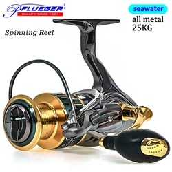 Mulinello da pesca Pflueger interamente in metallo CODEK 25KG Accessori da spinning ad alta velocità per acqua di mare e pesca invernale a lancio lungo