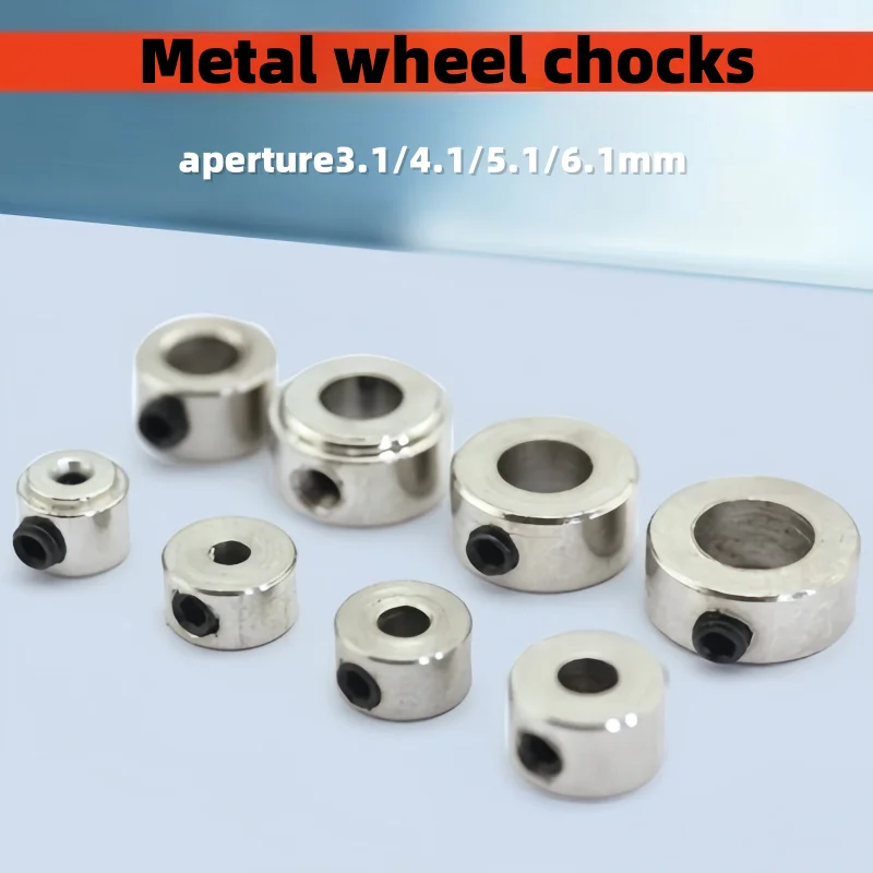 10pcs High quality aeromodelling fittings Metal wheel stop with own top wire Sponge PU wheel fixed gear recommended for use