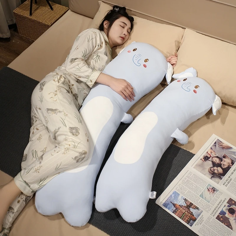 

Adult Ice Silk Animal Simulation Pillow Cool Summer Decor Back Cushion