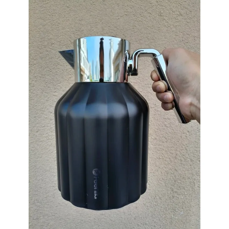 

1000ML Fashion Thermosflask Thermos Water Coffee Bottle Glass inner container Coffee Cup Mug Teapot Heat Cold Preservation