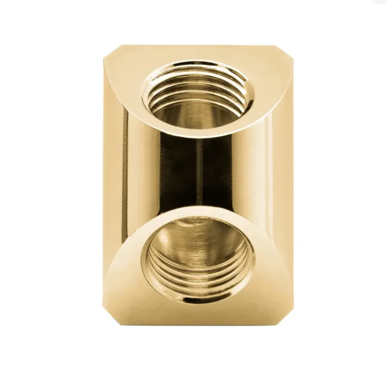 EK-Quantum Torque Static FF 90° Fitting, With Two Female G1/4' Threads, Water Cooling 90-Degree Turning Accessories.