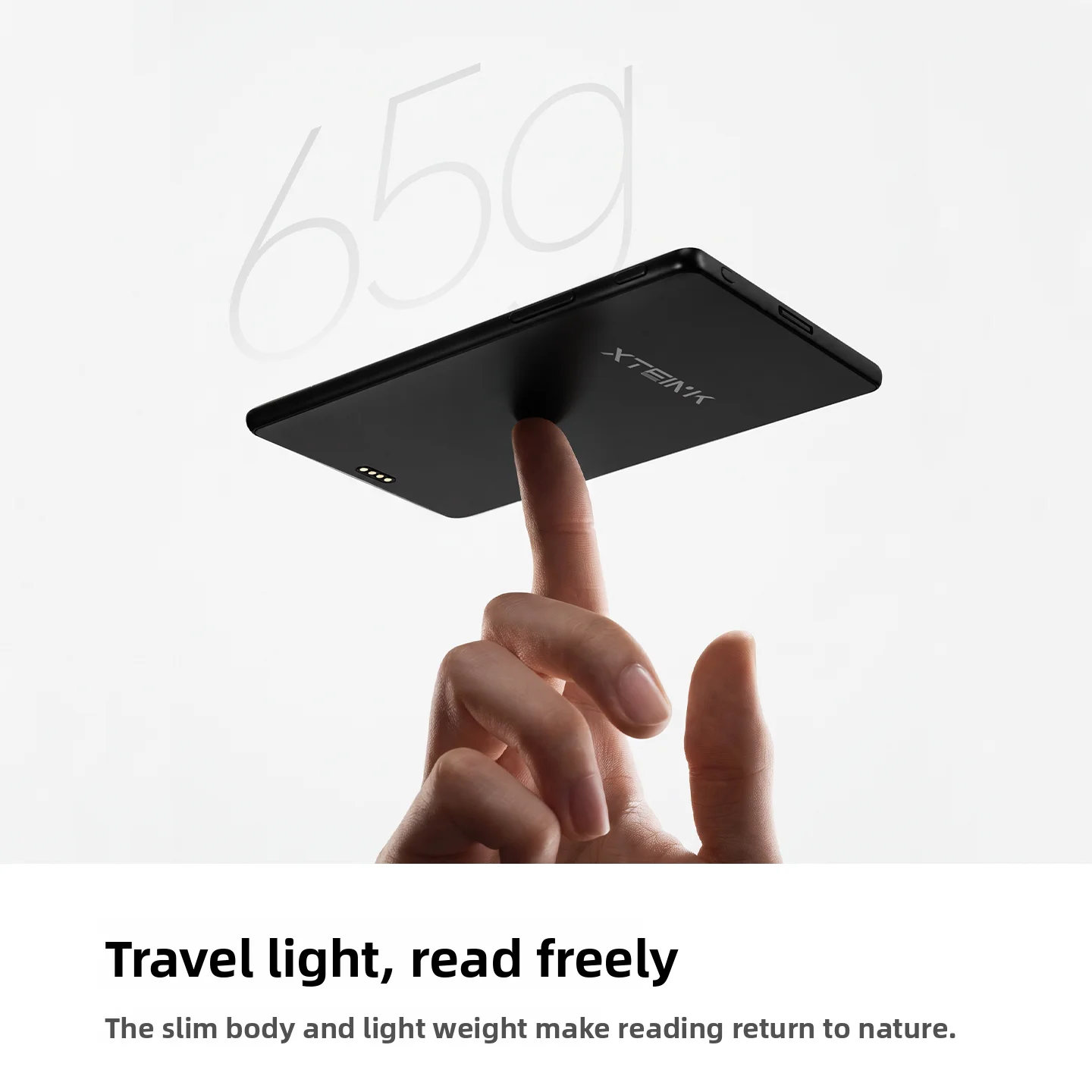 XTEINK X4 Classic 4.3 Inch E Ink Reader LightWeight 68g Pocket Ebook Magnetic Back Physical Buttons Shake Flip