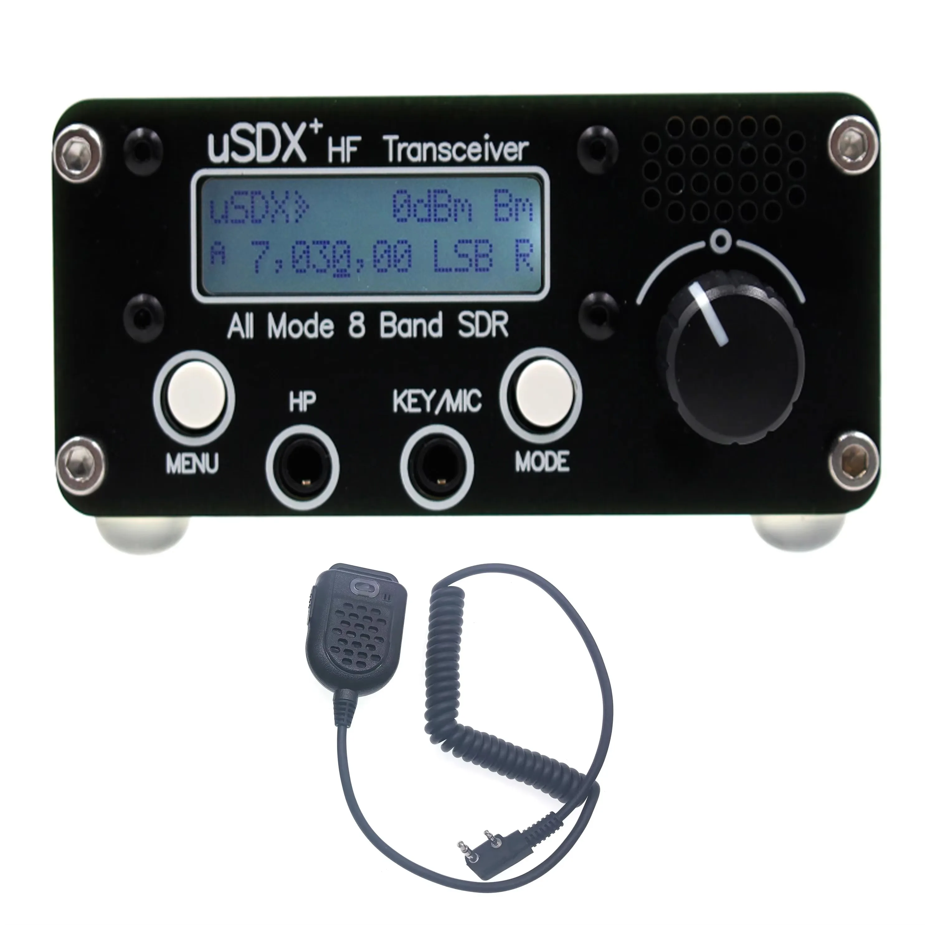 USDX+ SDR トランシーバー全モード HF アマチュア無線 8 バンド 80M