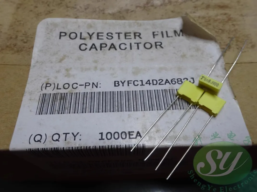 

20PCS TPC 0.0068uf/100v 6.8nf 6800pf 6n8 682 New film capacitor
