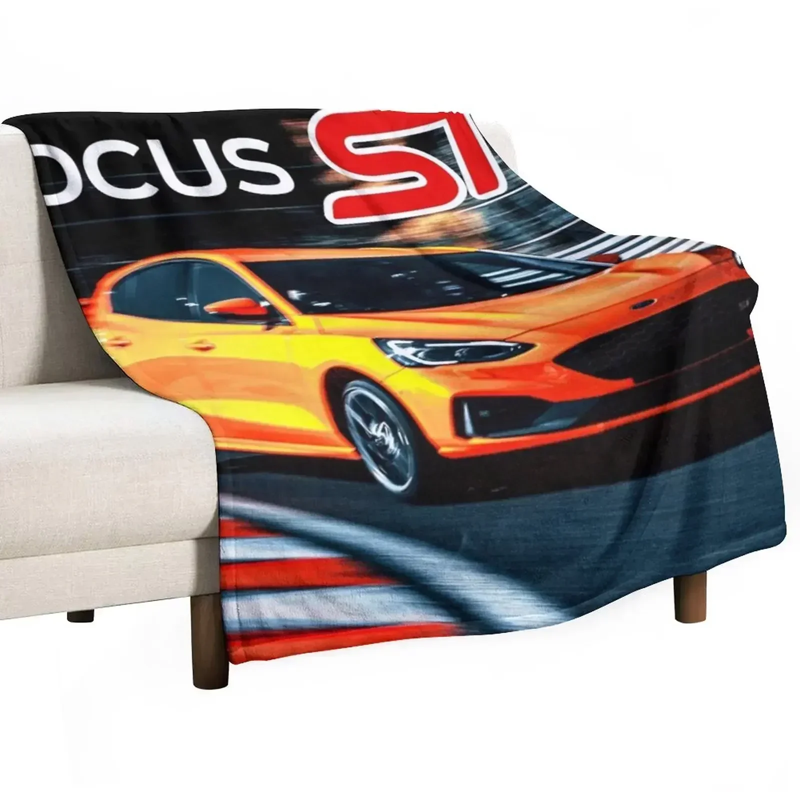 Focus ST Throw Blanket Warm Cute Soft Plaid wednesday Blankets Sofas Of Decoration christmas gifts Blankets
