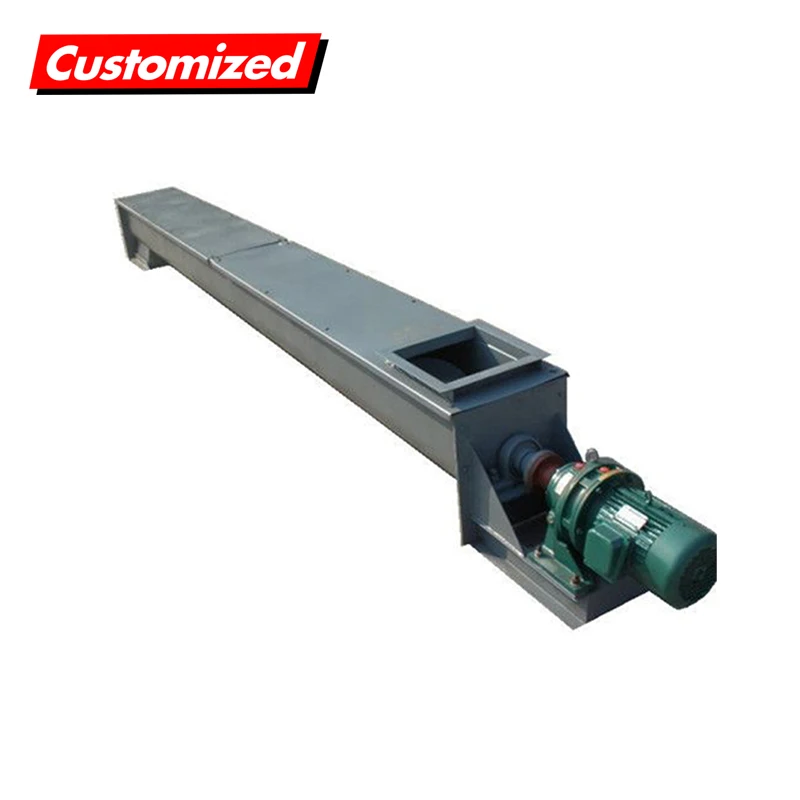 OEM Custom Sewage Treatment Equipment Auger Screw Conveyor Machine Conveying System