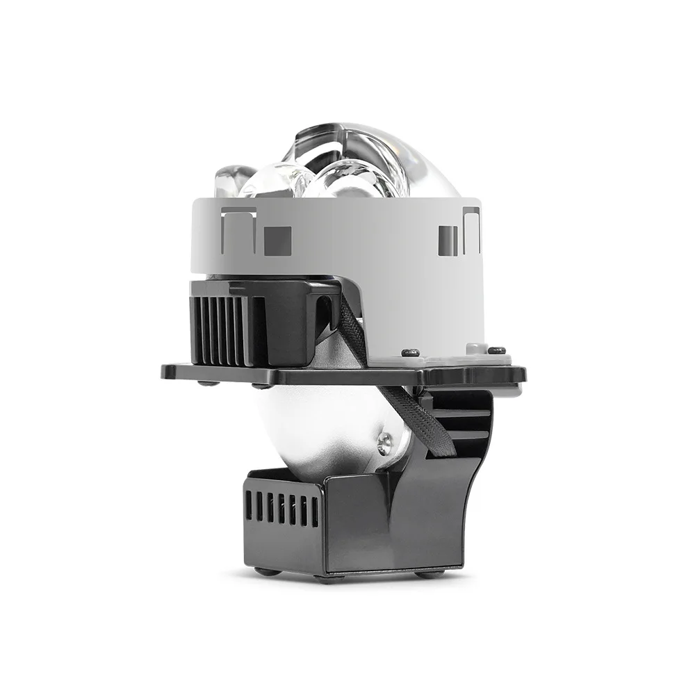 New 3-inch double lens LED headlight, three laser direct headlights, high power 170W ultra-bright far and near integration
