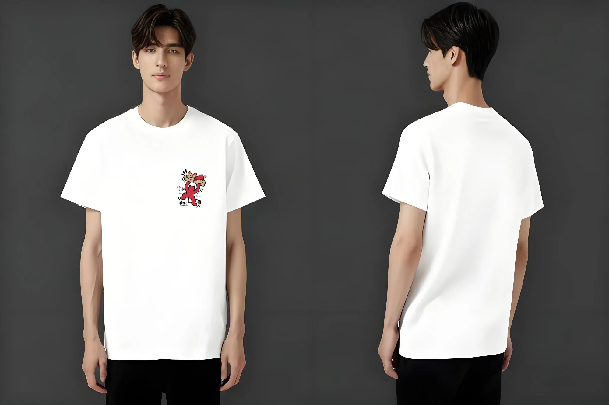 

The 2025 streetwear brand T-shirts for both men and women, featuring printed, comfortable and casual streetwear Y2K