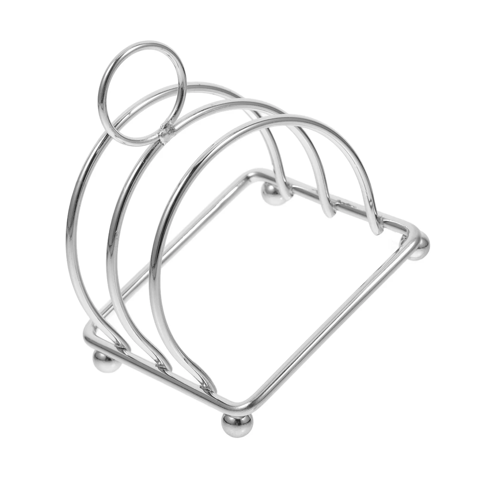 Soporte de Acero Inoxidable para Tostadas, Organizador de Almacenamiento, Estante de Cocina para Rebanadas de Pan, Libros y Recetas