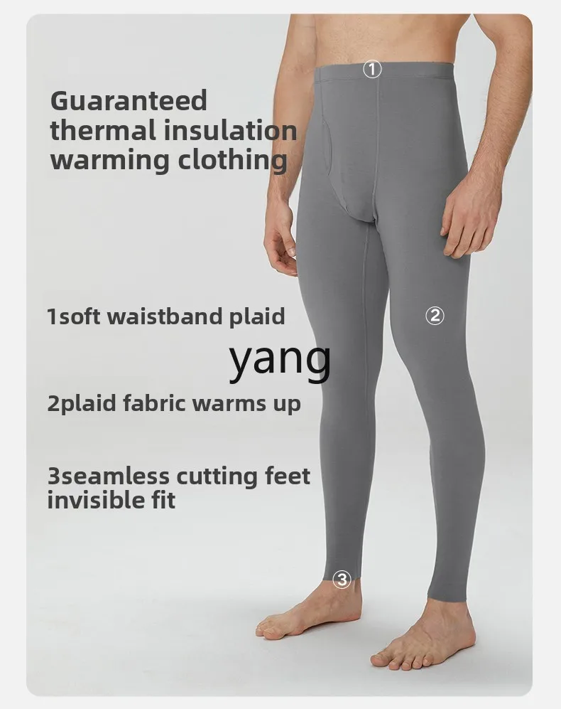 CX ceroulas térmicas masculinas confortáveis leggings antibacterianas calças quentes