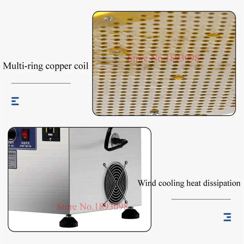 80-200MM Automatic Aluminum Induction Heating Foil Sealing Machine for Plastic Glass Bottle Cap Sealing Lab Packaging