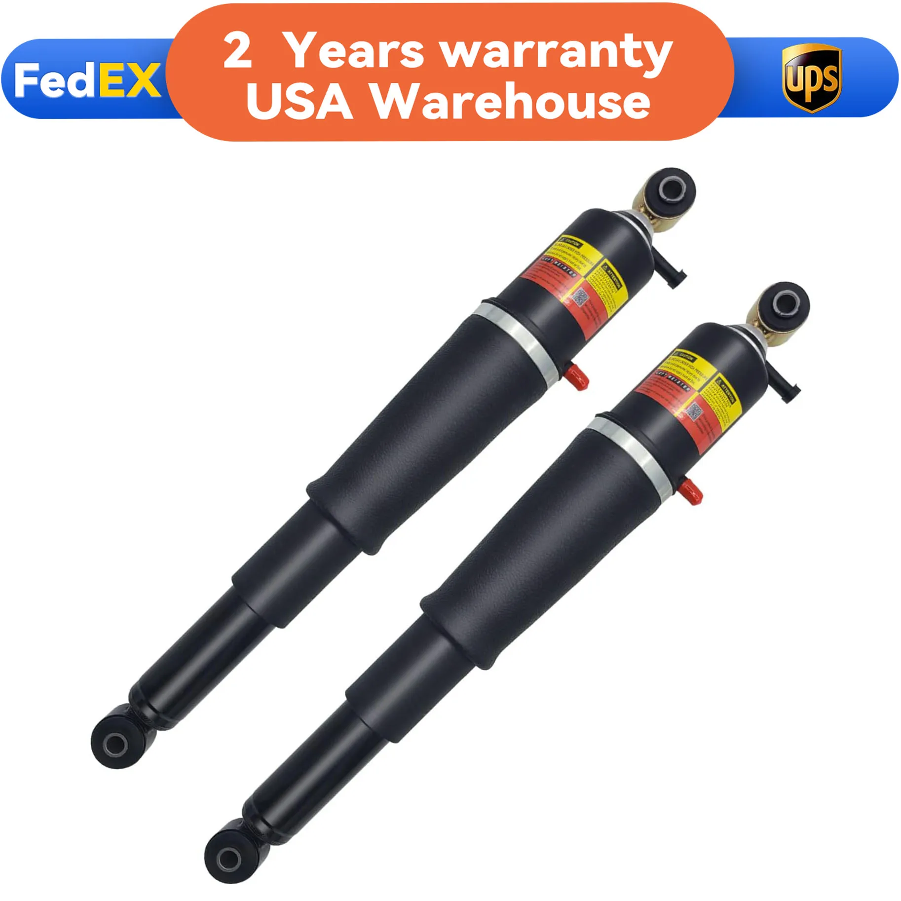 USA Stock 2pcs Rear Shock Absorber for Cadillac Escalade / Chevrolet Avalanche Suburban 1500 / GMC Yukon 1500 22187156 25979391