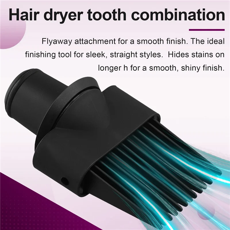 لملحقات مشط دايسون ذات أسنان واسعة مناسبة لمجفف الشعر دايسون الأسرع من الصوت، فوهة تركيب فضفاضة HD16-T33C #4