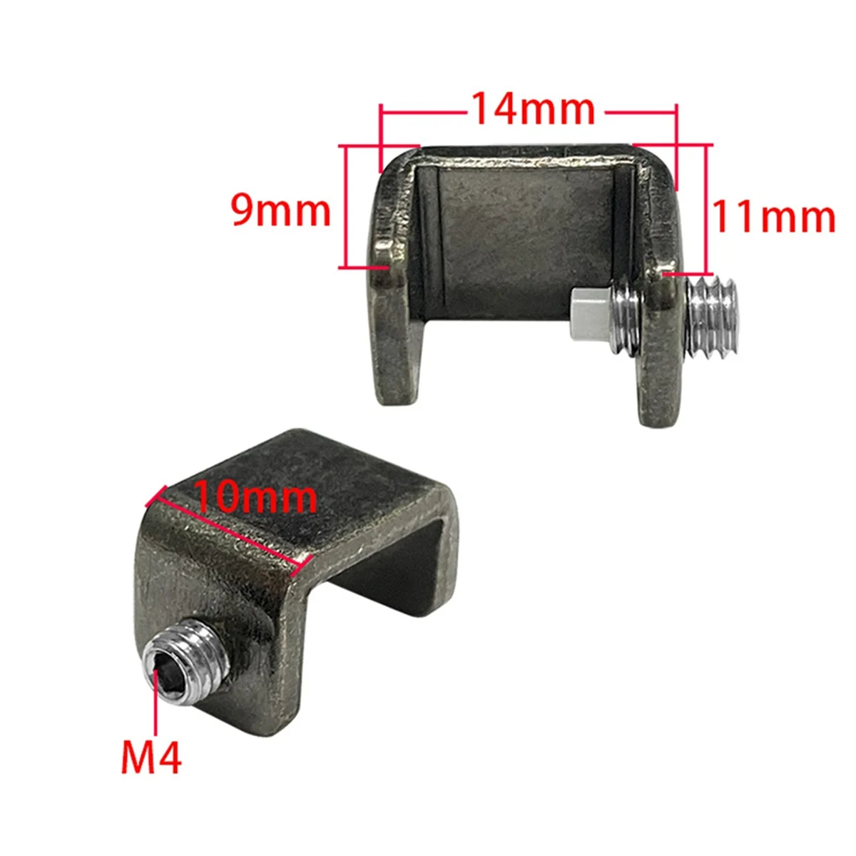 A14M 4pcs Fixing Clips for End - огляд і ціна 3D Printer Bed