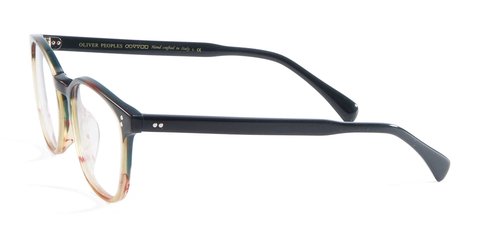 Ov Designer Acetat Runde Glas Rahmen Für Männer Optische Brillen Ov5345 Vintage Medium Oval Spektakel Myopie Rahmen Oculos De Grau – Detail 5