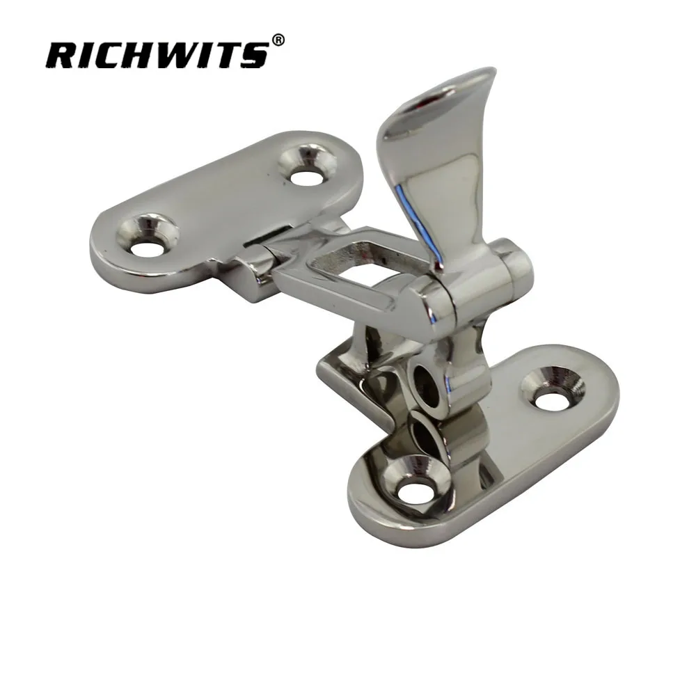 High polished 316 stainless steel yachting boat accessories marine hasp  made in China