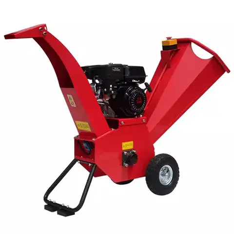 Wood Chipper, Heavy-Duty Fuel-Powered Equipment Landscape Branch and Leaf Shredder Push-Type Log Splitter  (Customized)