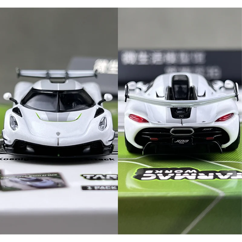 Tarmac Works 1/64 Koenigsegg Jesko Legering Speelgoed Motorvoertuig Diecast Metaal Model Geschenken