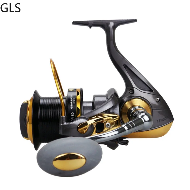 

New High Speed 12+1BB Distant Fishing Reel Freshwater/Saltwater Soft Grip Spinning Wheel Fishing Accessories spinning reel