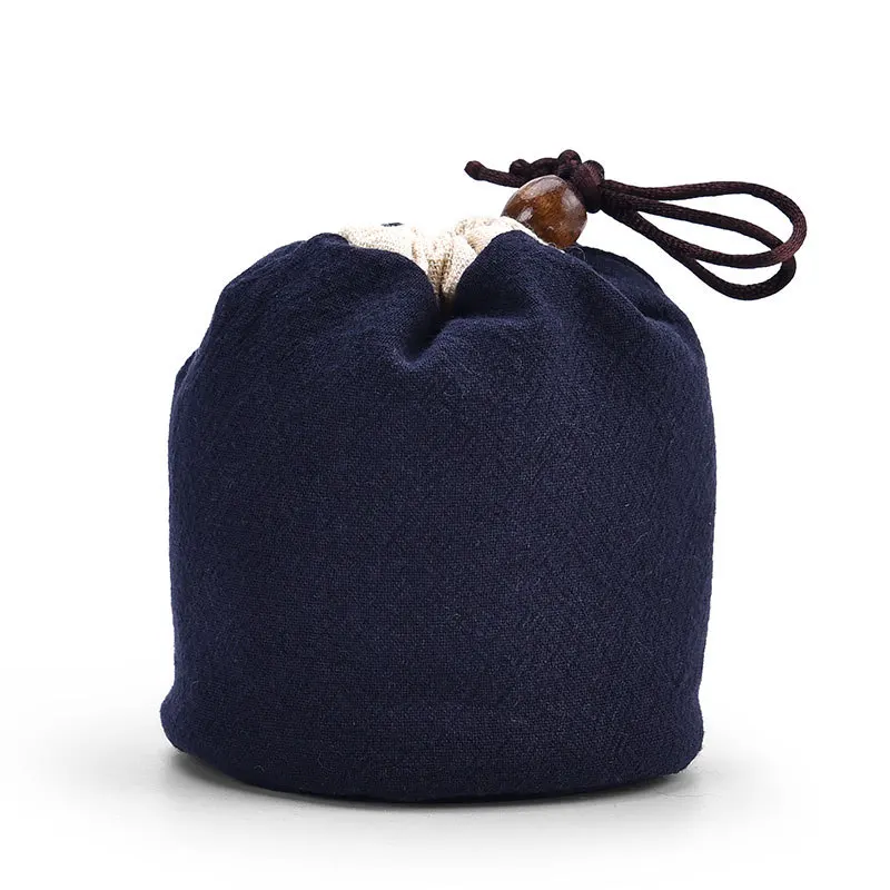 

Small Storage Bag Cup Bundle Pocket, Portable Tea Can, Custom Cloth Bags, Travel Cup Organizer